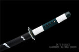 Demon Slayer Anime Swords Katana Shinazugawa Sanemi,Japanese Samurai Cosplay Replica Real Steel